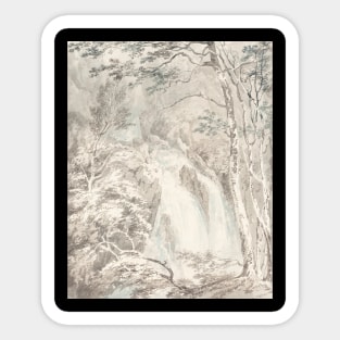 A Waterfall, 1795-96 Sticker